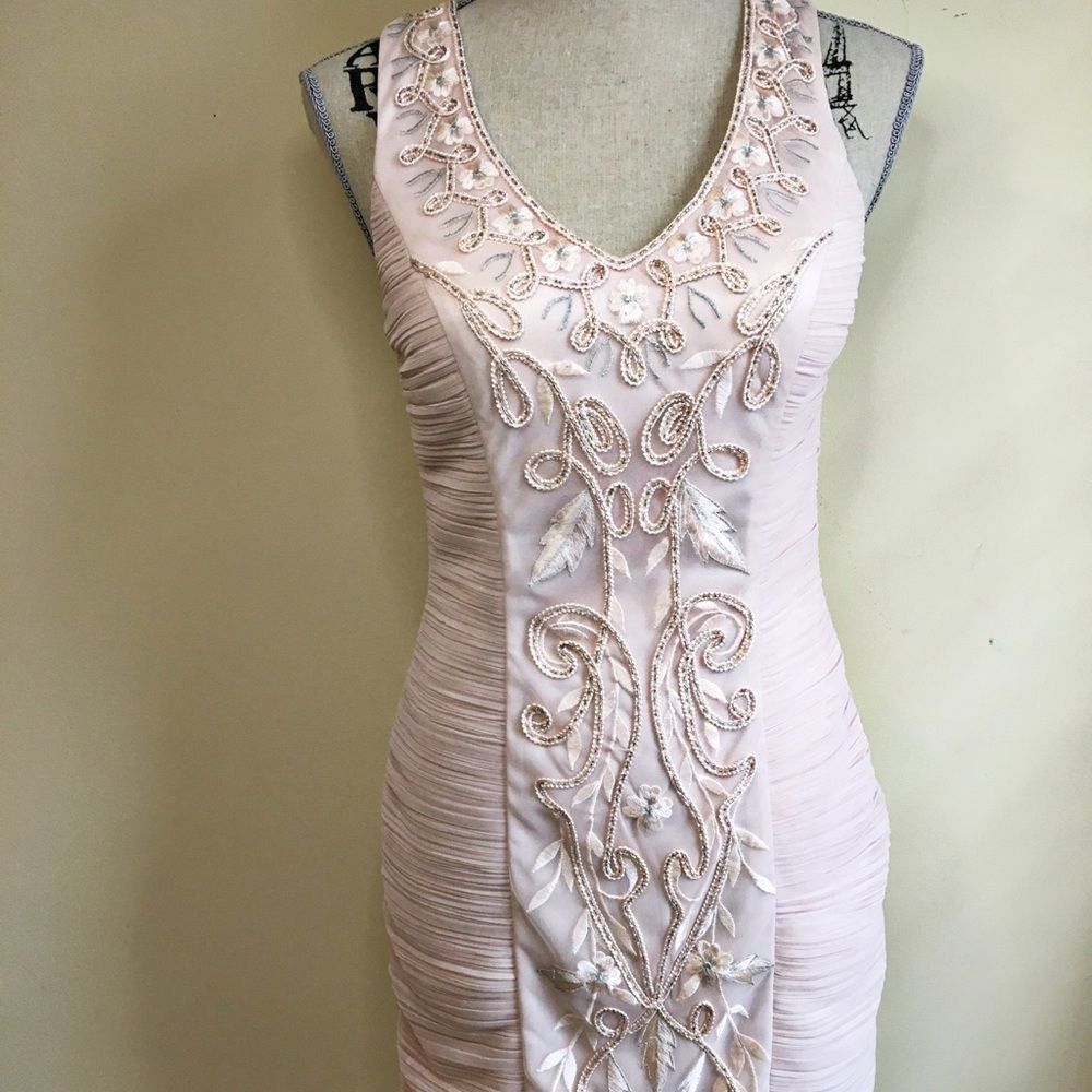 Sue Wong Nocturne Beaded Embroidered Dress